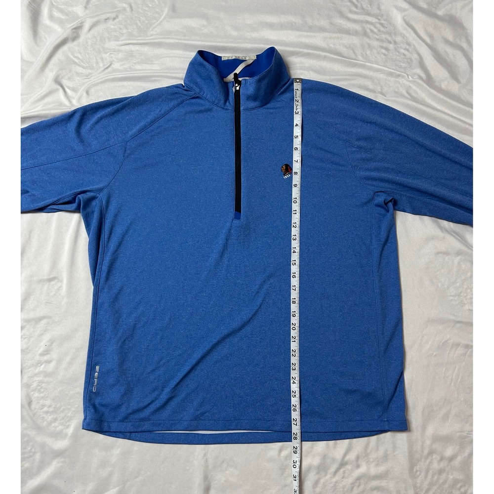 Zero Restriction Mens Blue 1/4 Zip Golf Pullover Sunnehanna County Club Large - Picture 14 of 16